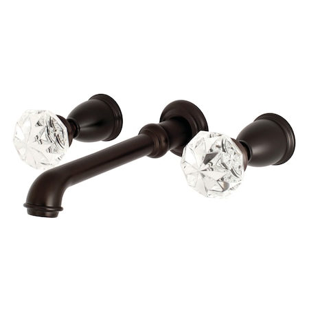 Kingston Brass Roman Tub Faucet, Oil Rubbed Bronze, Wall Mount KS7025KWL