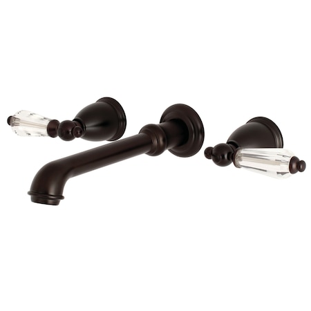Kingston Brass Roman Tub Faucet, Oil Rubbed Bronze, Wall Mount KS7025WLL