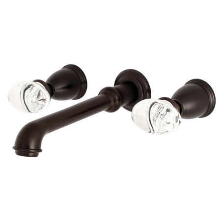 Kingston Brass Roman Tub Faucet, Oil Rubbed Bronze, Wall Mount KS7025WVL