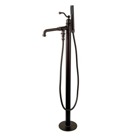 Kingston Brass Freestanding Tub Faucet, Oil Rubbed Bronze, Freestanding KS7035ABL