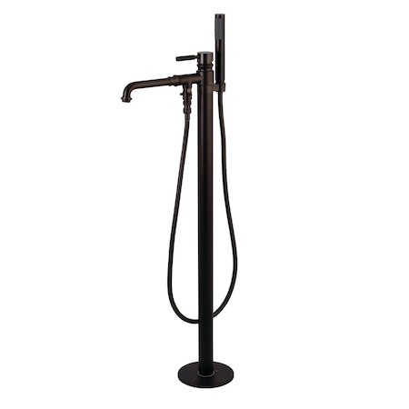 Kingston Brass Freestanding Tub Faucet, Oil Rubbed Bronze, Freestanding KS7035DKL