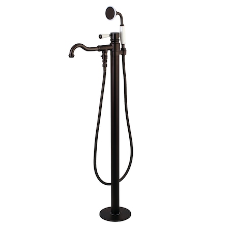 Kingston Brass Freestanding Tub Faucet, Oil Rubbed Bronze, Freestanding KS7135DPL