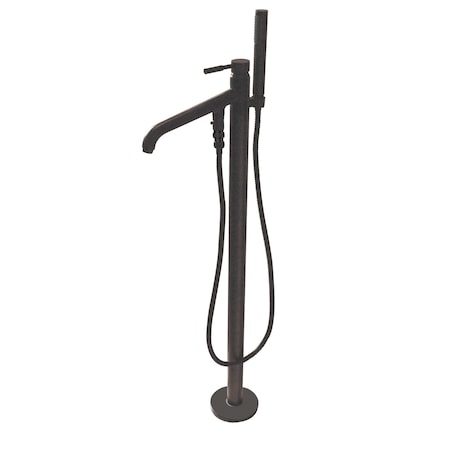 Kingston Brass Freestanding Tub Faucet, Oil Rubbed Bronze, Freestanding KS8135DL