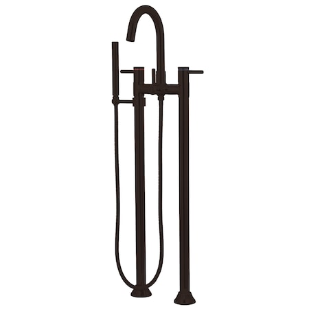Kingston Brass Freestanding Tub Faucet, Oil Rubbed Bronze, Freestanding KS8355DL