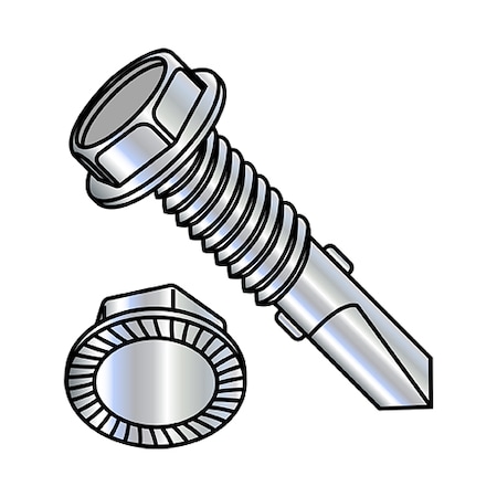 Zoro Select Thumb Screw, Zinc Plated Steel, 1-1/2 in Lg, 1250 PK 1424KWSMS4W