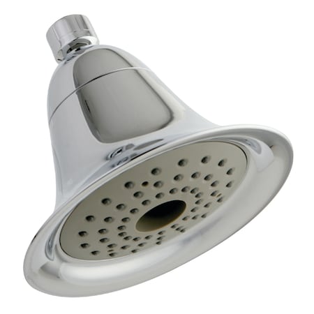 Kingston Brass Shower Head, Polished Chrome, Wall Mount KX361