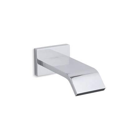 Kohler Loure Wall-Mount 9-3/4" Bath Spout 14676-CP