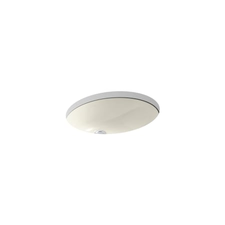 Kohler Caxton Oval 17" X 14" Under-Mount Bat 2210-96