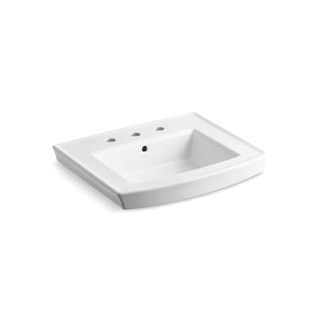 Kohler Archer Pedestal Lavatory Basin With 8 2358-8-0