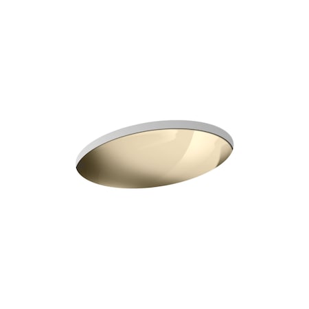 Kohler Rhythm Oval Under-Mount Bathroom Sink 2602-MF