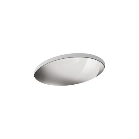 Kohler Rhythm Oval Under-Mount Bathroom Sink 2602-MU-NA