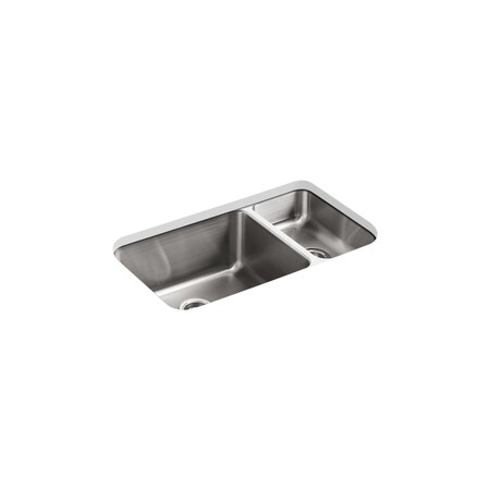 Kohler Undertone 31-3/4" X 18" X 9-1/2" Unde 3174-NA