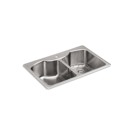 Kohler Octave 33" X 22" X 9-5/16" Top-/Under 3842-1-NA