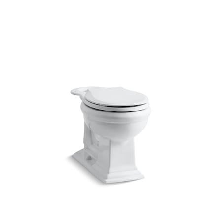 Kohler Toilet Bowl, Round, White 4387-0