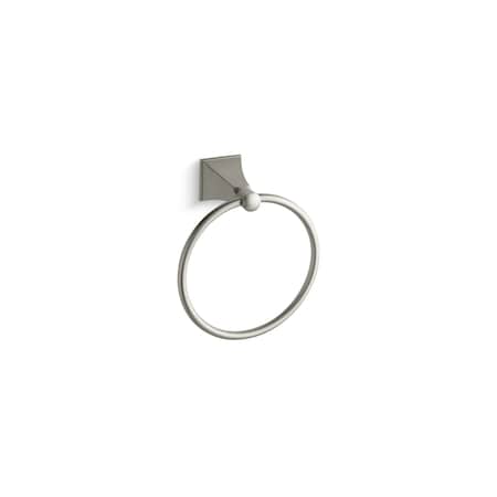 Kohler Memoirs Towel Ring With Stately Desig 487-BN