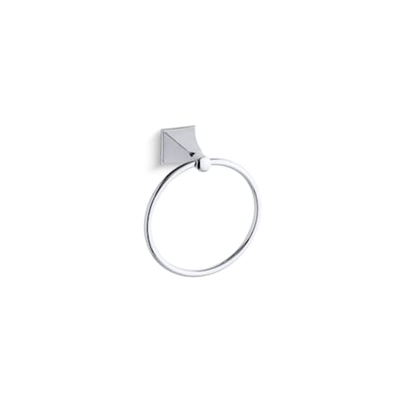 Kohler Memoirs Towel Ring With Stately Desig 487-CP
