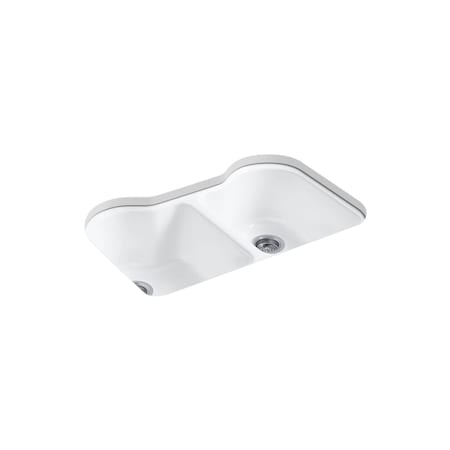 Kohler Hartland 33" X 22" X 9-5/8" Under-Mou 5818-5U-0