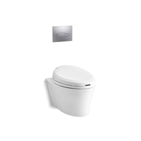 Kohler Veil Wall-Hung Elongated Toilet Bowl 6300-0