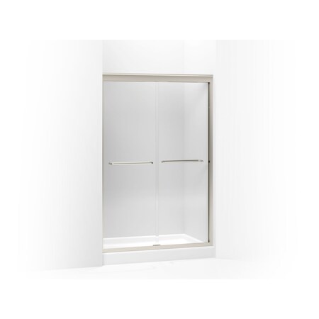 Kohler Fluence(R) Sliding Shower Door, 70-5/16" H X 56-5/8 - 59-5/8" W, With 3/8" Thick Crystal Clear Glass 702207-L-NX