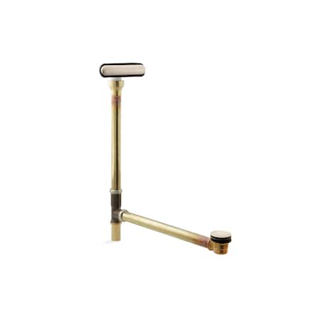 Kohler Clearflo Slotted Overflow Brass Bath Dra 7271-BV