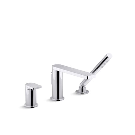 Kohler Composed Single-Handle Deck-Mount Bat 73078-4-CP