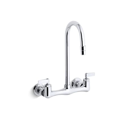 Kohler Triton Utility Sink Faucet With Lever 7320-4-CP