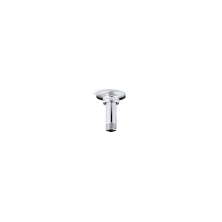 Kohler Ceiling-Mount Showerarm And Flange 3 7396-CP