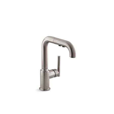 Kohler Purist Secondary Pullout, 1 Hole 3-5/8 in W, 9-7/8 in H, Deck Mounted 7506-VS