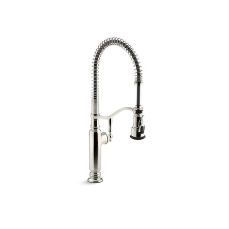 Kohler Tournant Semi-Professional Kitchen Si, Single Hole; Deck Mounted Mount, 1 Hole 77515-SN