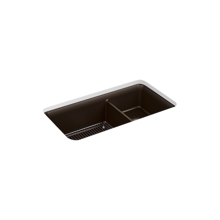 Kohler Cairn 33-1/2" X 18-5/16" X 9-1/2" Neo, Undermount Mount, 0 Hole 8204-CM2