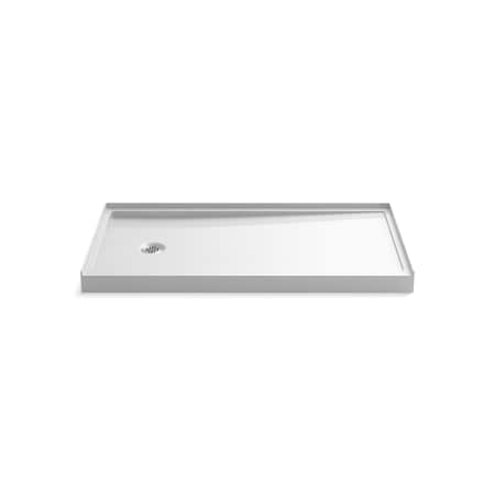 Kohler Rely(Tm) 60" X 32" Single-Threshold Shower Base With Left-Hand Drain 8459-0