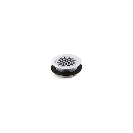 Kohler Shower Drain, For Use With Plastic Pipe,  9132-CP
