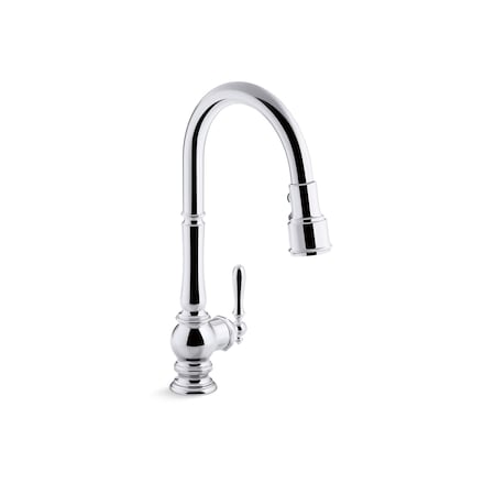 Kohler Artifacts Single-Hole Kitchen Sink Fa 99259-CP