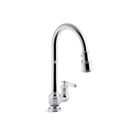 Kohler Artifacts Single-Hole Kitchen Sink Fa 99260-CP