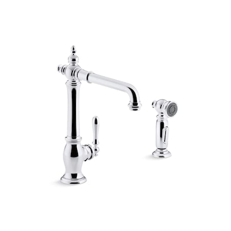 Kohler Artifacts 2-Hole Kitchen Sink Faucet 99265-CP