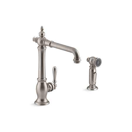Kohler 0 in Mount, 1 Hole Artifacts 2-Hole Kitchen Sink Faucet 99265-VS