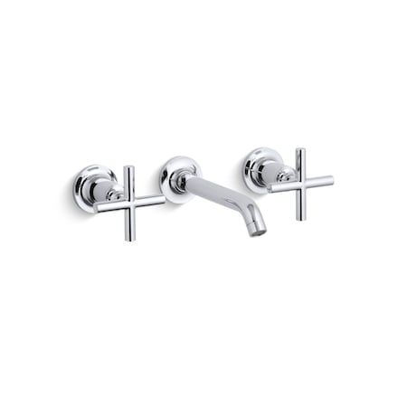 Kohler Purist Widespread Wall-Mount Bathroom T14413-3-CP