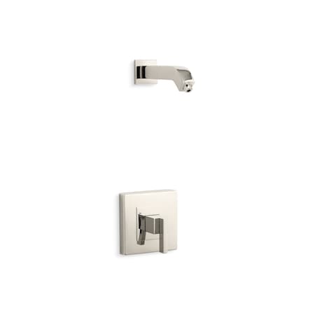 Kohler Loure(R) Rite-Temp(R) Shower Valve Trim With Lever Handle, Less Showerhead TLS14670-4-SN