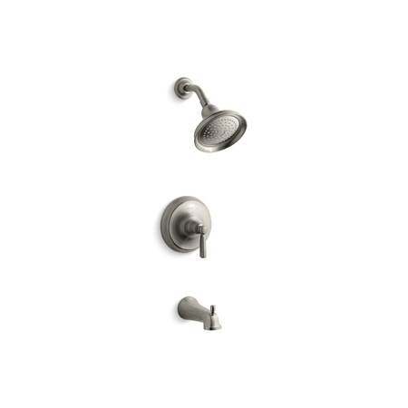 Kohler Bancroft(R) Rite-Temp(R) Bath And Shower Valve Trim With Metal Lever Handle, Npt Spout And 2.5 Gpm Showerhead TS10581-4-BN
