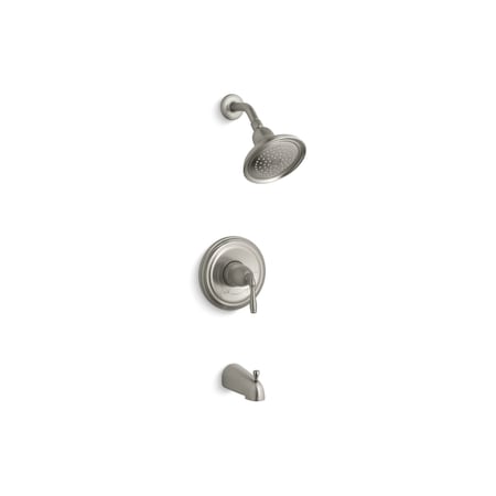 Kohler Devonshire(R) Rite-Temp(R) Bath And Shower Valve Trim With Lever Handle, Slip-Fit Spout And 2.5 Gpm Showerhead TS395-4S-BN