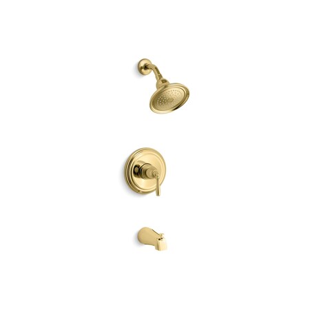 Kohler Devonshire Rite-Temp Ventilblende Mit Hebelgriff | Gebürstetes Nickel, 1" | Temperaturregler Für Badewanne & Dusche