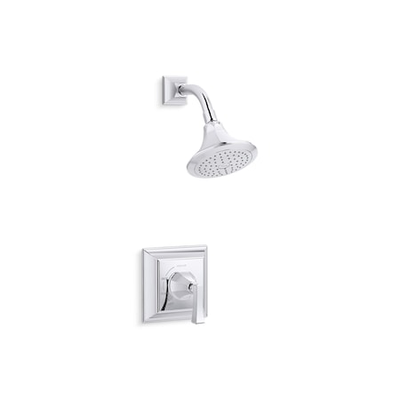 Kohler Shower Trim, Polished Chrome, Wall TS462-4V-CP