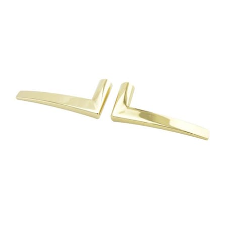Baldwin L022 Lever Lifetime Brass Door Levers Lifetime Brass L022.003.MR