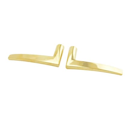 Baldwin Estate L022 Lever Unlacquered Brass Door Levers Unlacquered Brass L022.031.MR