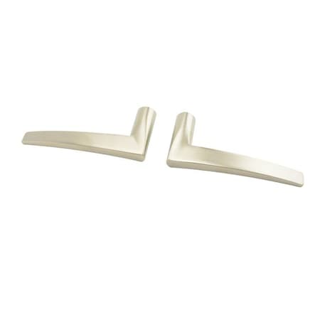 Baldwin L022 Lever Lifetime Satin Nickel Door Levers Lifetime Satin Nickel L022.056.MR