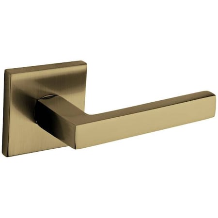 Baldwin L023 Lever Vintage Brass Door Levers Vintage Brass L023.033.RMR