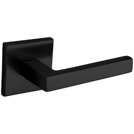 Baldwin L023 Lever Satin Black Door Levers Satin Black L023.190.MR