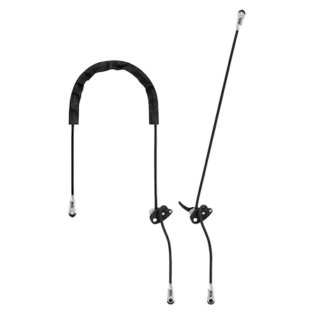 Petzl Lanyard Grillon U, Black, 3 m L052AA08
