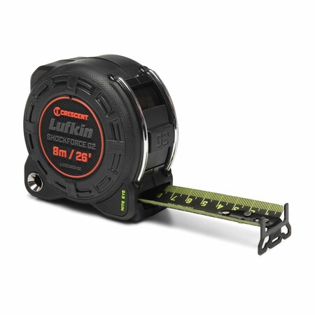Crescent 1-1/4" x 8m/26' Shockforce Nite Eye™ G2 Tape Measure L1225CMEB-02