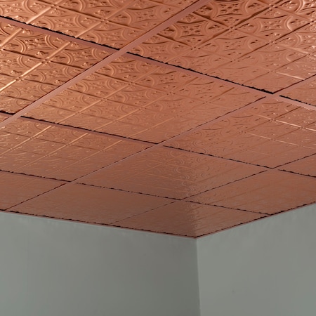 Fasade Traditional 1 2Ftx2Ft Lay In Ceilin, PK 5, 5 PK PL5025